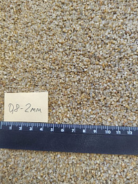 Кварцевый песок для площадок фр. 0,8 - 2 мм.  купить в Красноярске фото Камень Клуб