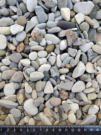 Галька черноморская фр. 10-20 мм.  купить в Красноярске фото Камень Клуб