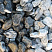 Kamenclub.ru: Щебень галтованный черный (мрамор) фр. 50-100 мм.  купить в Красноярске мрамор черный с белыми прожилками щебень ландшафтный мраморный 15000 руб/т   фото КАМЕНЬ КЛУБ