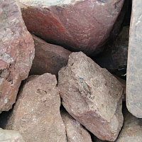 Яшма красная  (фр. 70-100 мм) фото Камень Клуб  купить в Красноярске