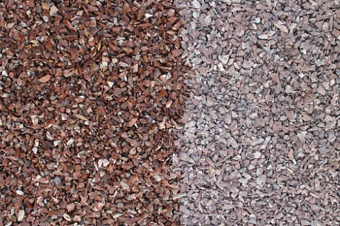 Kamenclub.ru: Мраморная крошка (щебень крошка розовый) фр. 5-10 мм.  купить в Красноярске мрамор розовый, красный щебень колотый ландшафтный декоративный  11000 руб/т   фото КАМЕНЬ КЛУБ