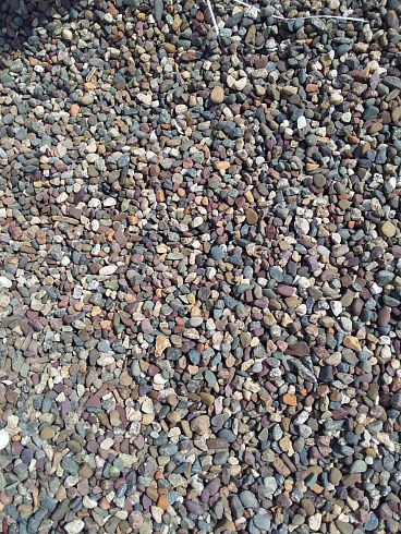 Kamenclub.ru: Галька речная окат цветная фр.5-10 мм. купить  в Красноярске галька речная белый, серый, красноватый, синий, темно-серый речная окатанная галька декоративная 6800 руб/т   фото КАМЕНЬ КЛУБ