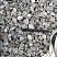 Kamenclub.ru: Щебень галтованный черный (мрамор) фр.40-70 мм.  купить в Красноярске мрамор черный с белыми прожилками, черный, белый щебень галтованный округлый 13500 руб/т   фото КАМЕНЬ КЛУБ