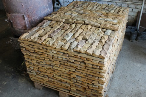 Kamenclub.ru: Песчаник (плитка) art PSG-5-02  купить в Красноярске    2400 руб/кв.м   фото КАМЕНЬ КЛУБ