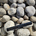 Kamenclub.ru: Галька речная окат (серо-белая) фр. 70-120 мм купить  в Красноярске галька галечник бело-серая, серо-белая, серая, белая речная природная галька  8000 руб/т   фото КАМЕНЬ КЛУБ