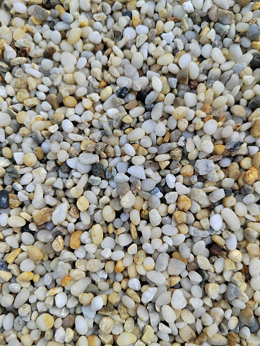 фото Галька крымская жемчужная фр. 3-5 мм. купить в Красноярске  в интернет-портале КАМЕНЬ КЛУБ