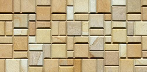 Kamenclub.ru: Песчаник (Римская кладка) art PSG-L-02  купить в Красноярске    3750 руб/кв.м   фото КАМЕНЬ КЛУБ