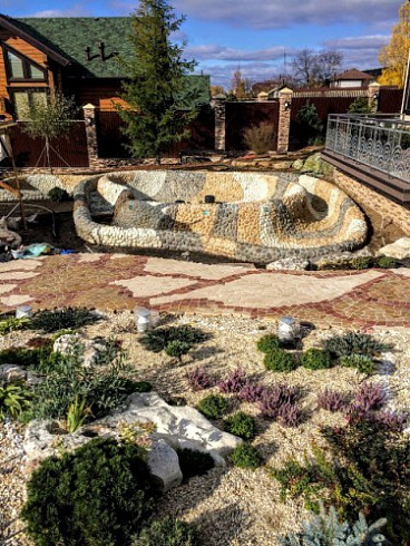 Kamenclub.ru: Песчаник брусчатка (Готика) art PSK-L-01  купить в Красноярске    2600 руб/кв.м    фото КАМЕНЬ КЛУБ