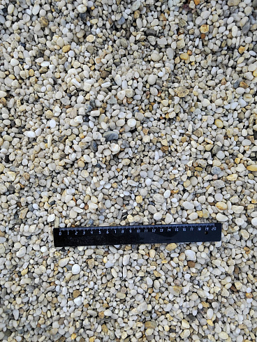 фото Галька крымская жемчужная фр. 3-5 мм. купить в Красноярске  в интернет-портале КАМЕНЬ КЛУБ
