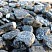 Kamenclub.ru: Щебень галтованный черный (мрамор) фр.20-40 мм.  купить в Красноярске мрамор черный с белыми прожилками мрамор окатанный округлый 15000 руб/т   фото КАМЕНЬ КЛУБ