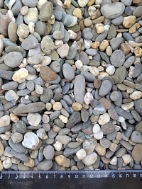 Галька крымская прибрежная фр. 10-20 мм.  купить в Красноярске фото Камень Клуб