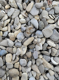 Галька каспийская фр. 20-40 мм.  купить в Красноярске фото Камень Клуб